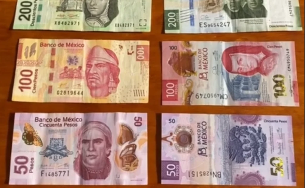 Billetes mexicanos