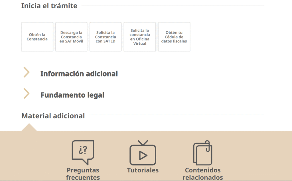SAT: así puedes obtener la nueva Cédula de Situación Fiscal en 2025