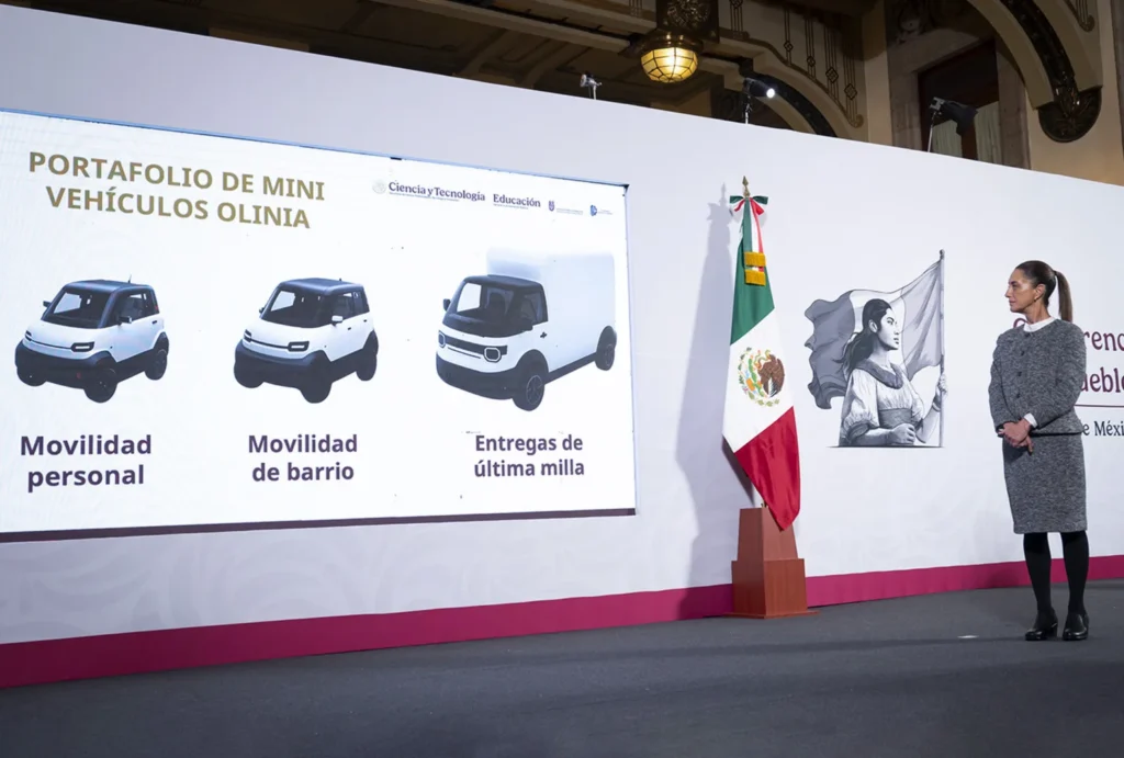 Así son los 3 autos eléctricos Olinia: diseño, capacidad y financiamiento