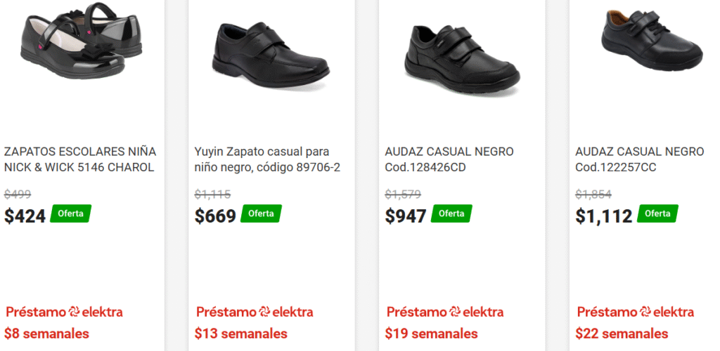 Ofertas semanales de Elektra para el regreso a CLASES