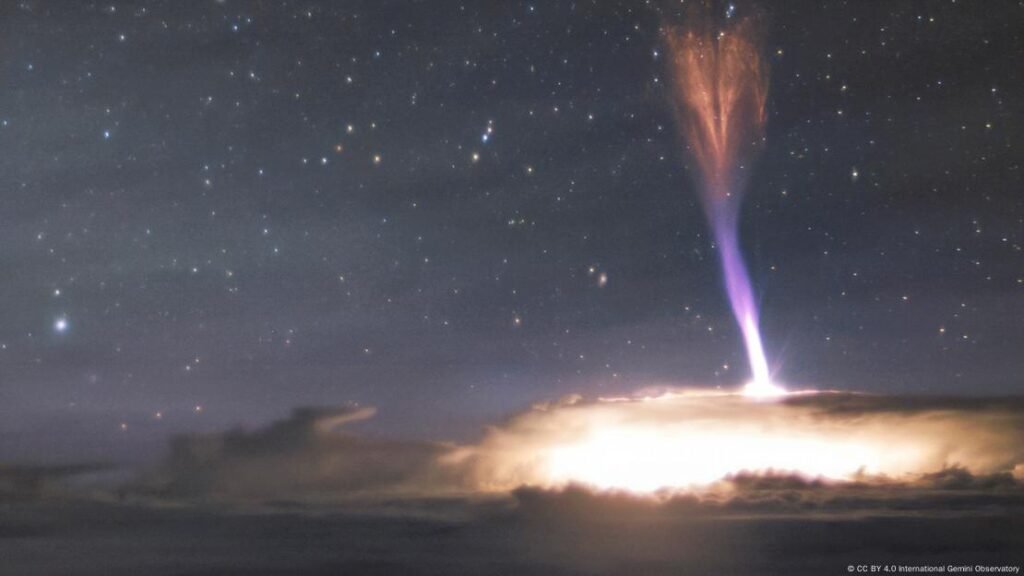 NASA revela impresionante chorro gigante captado desde el espacio sobre México y Estados Unidos