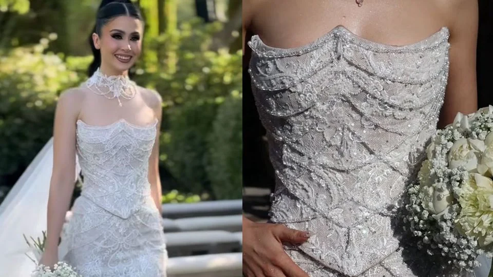 El vestido de Lupita Villalobos: lujo, diseño y una cifra que dejó a todos sin aliento