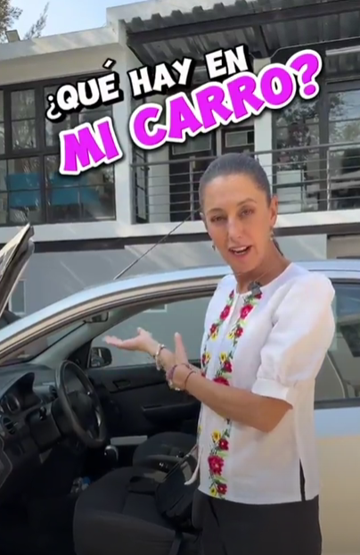 Claudia Sheinbaum: el modesto auto que la llevó hasta la presidencia de México